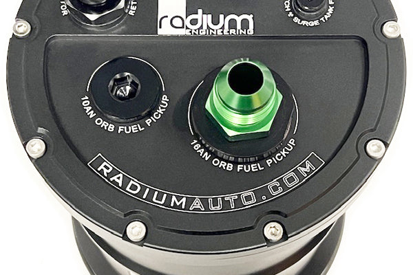 Radium Fuel Surge Tank for External Pumps Vehicles & Parts Radium engineering