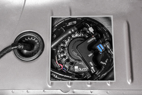 Radium Fuel Hanger Plumbing Kit 10-15 Camaro Stainless Filter Motor Vehicle Parts Radium engineering