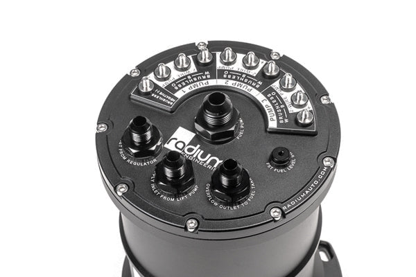 Radium Surge Tank Walbro GSS342/AEM 50-1200 Vehicles & Parts Radium engineering