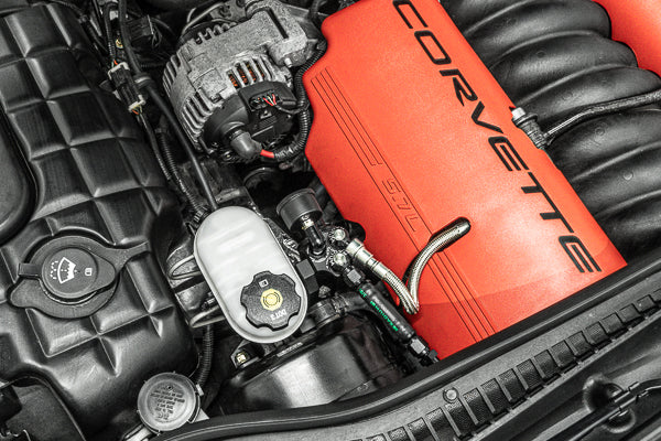 Radium Engineering Fuel Pressure Regulator Mount Corvette 14-19 Motor Vehicle Parts Radium engineering