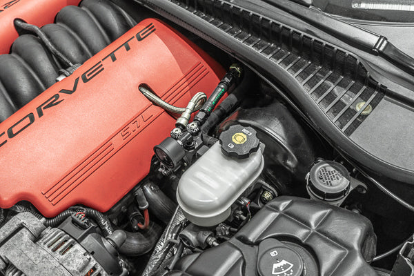 Radium Engineering Fuel Hanger Plumbing Kit Mid 2003-2008 Corvette Microglass Motor Vehicle Parts Radium engineering