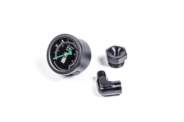 Radium Fuel Pressure Gauge With 8An Orb Adapter 90Deg Motor Vehicle Parts Radium engineering