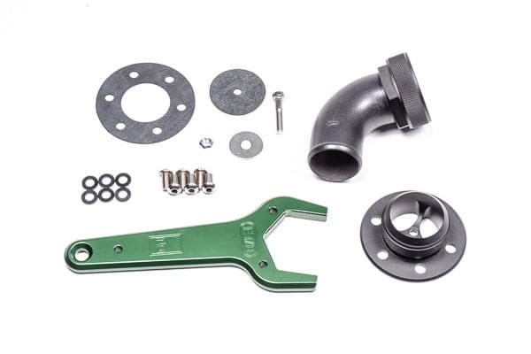 Radium Remote Mount Fill Neck 24An Elbow 1.5In Barb Vehicles & Parts Radium engineering