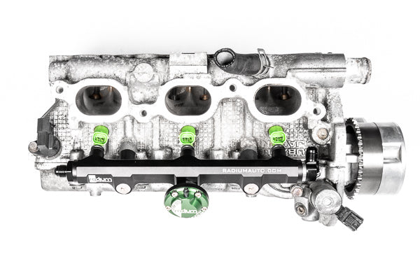 Radium Engineering Subaru Phase-II EZ30/EZ36 Top Feed Conversion Fuel Rail Kit Vehicles & Parts Radium engineering