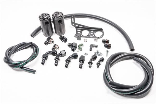 Radium Engineering Dual Catch Can Kit Gallardo LP Fluid Lock Vehicles & Parts Radium engineering