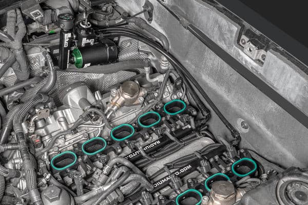 Radium Engineering Port Injection Pluming Kit for Gallardo LP - Stainless Motor Vehicle Parts Radium engineering