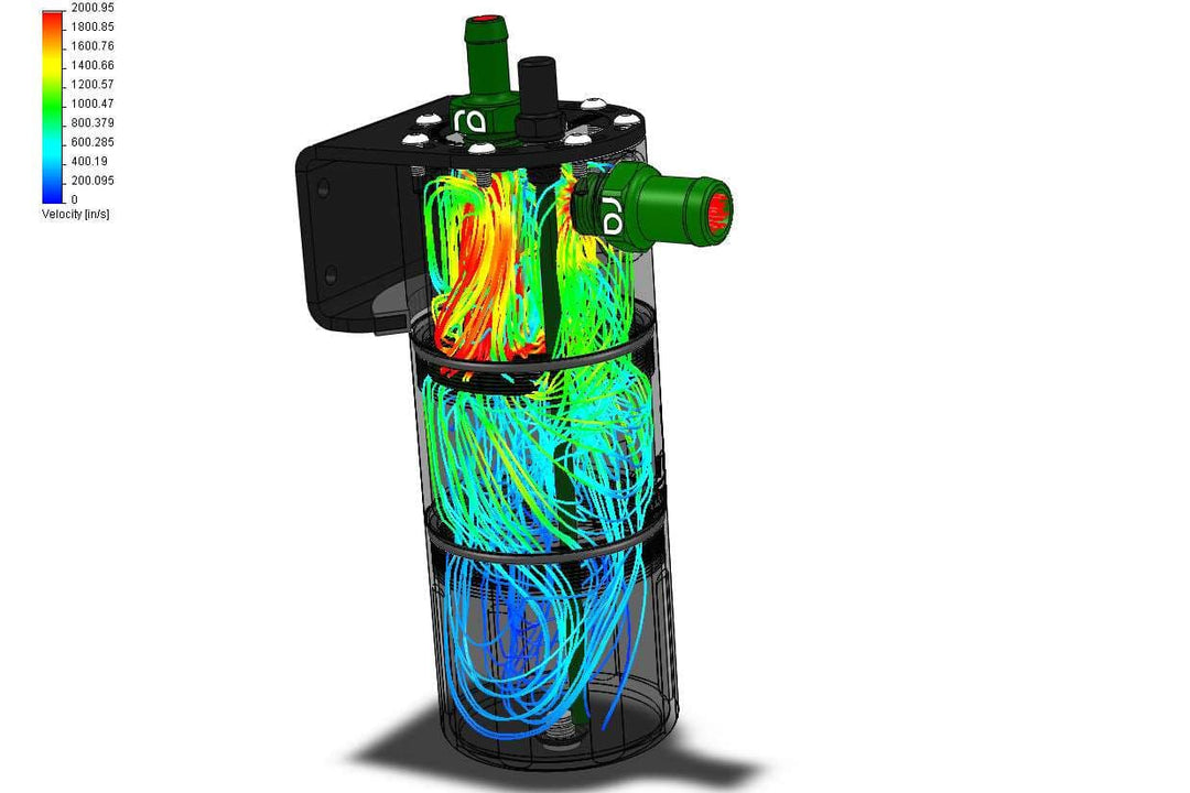 Radium Competition Catch Can Kit VTE - L Vehicles & Parts Radium engineering