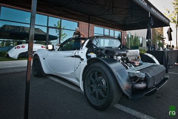 Radium Modular Rear Clam Kit Lotus Elise 2Zz-Ge Black Color Vehicles & Parts Radium engineering