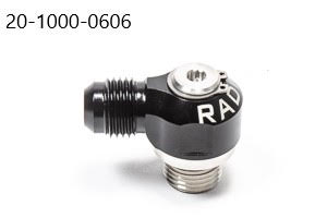 Radium Engineering 20-1000-0606 AN adapter fitting