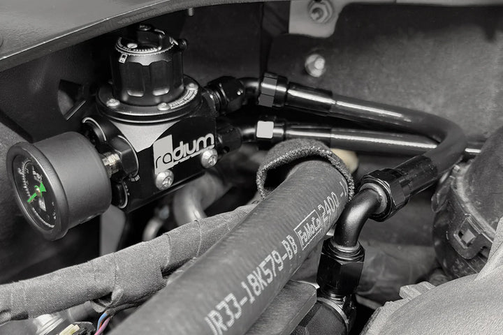 Radium Engineering 2018+ Ford Mustang Fuel Hanger Plumbing Kit - Microglass Filter Vehicles &amp; Parts Radium engineering