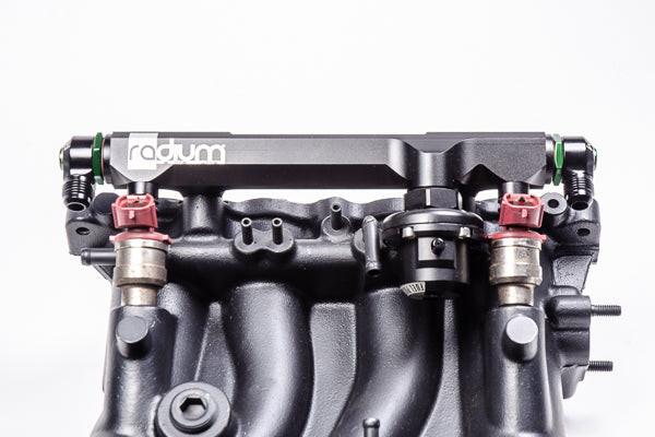 Rx7 Radium Rail Radium Mazda RX7 13B-RE Fuel Rail – Boost Power!