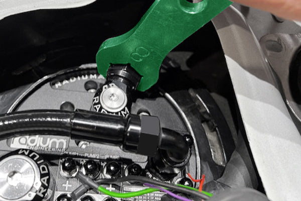 Radium Engineering 17-21 Honda Civic Type-R Fuel Hanger Plumbing Kit - Microglass Filter Vehicles & Parts Radium engineering