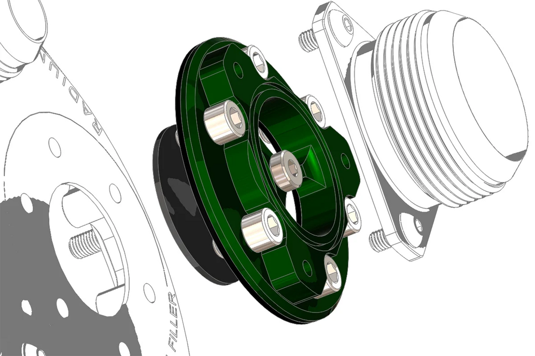 Radium Engineering FCST Adapter 6-Bolt to 3-Bolt Filler Vehicles &amp; Parts Radium engineering