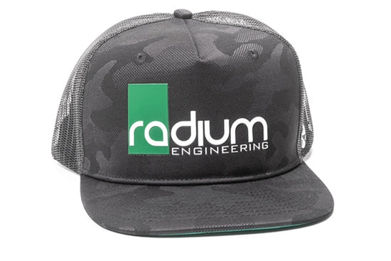 Radium Black Camo Trucker Hat Merchandise Radium engineering