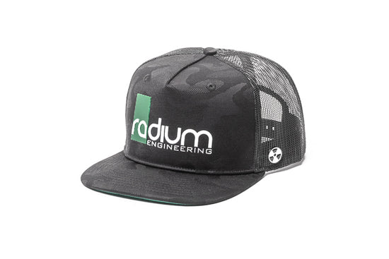 Radium Black Camo Trucker Hat Merchandise Radium engineering