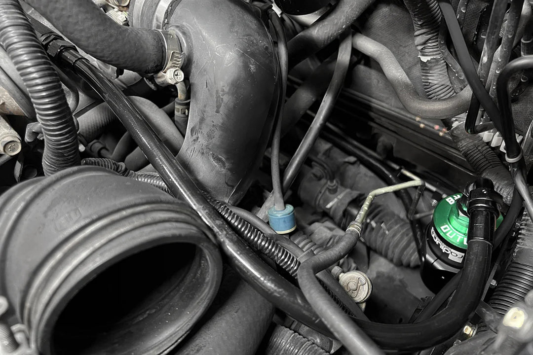 Radium Fuel Hanger Plumbing Kit Mitsubishi EVO 1-6 Stainless Filter