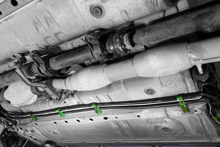 Radium Fuel Hanger Plumbing Kit Mitsubishi EVO 1-6 Stainless Filter