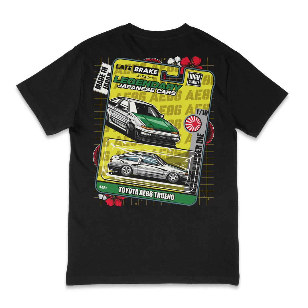 AE86 Diecast T-Shirt T-Shirt Late Brake