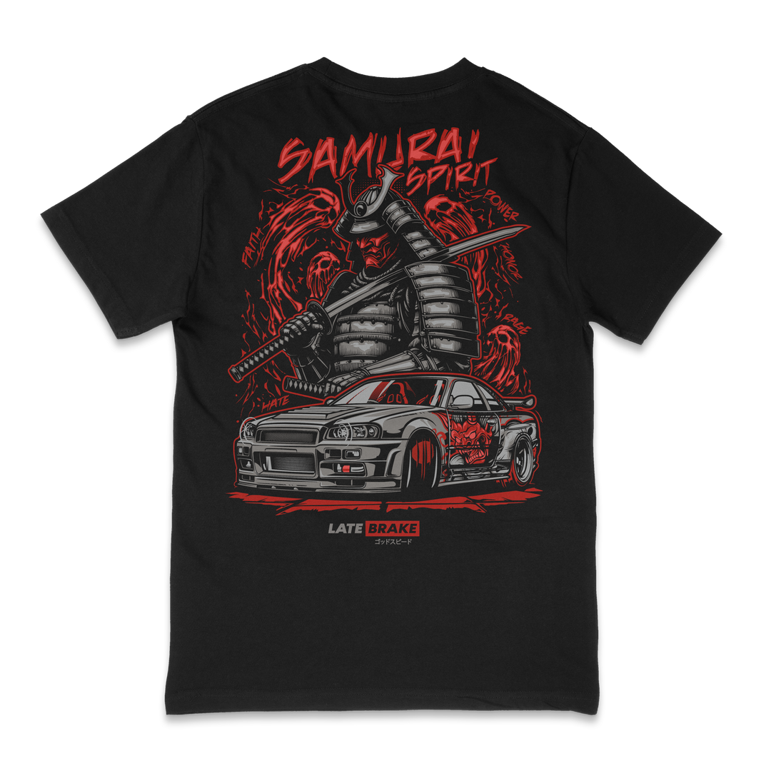 Samurai T-Shirt T-Shirt Late Brake