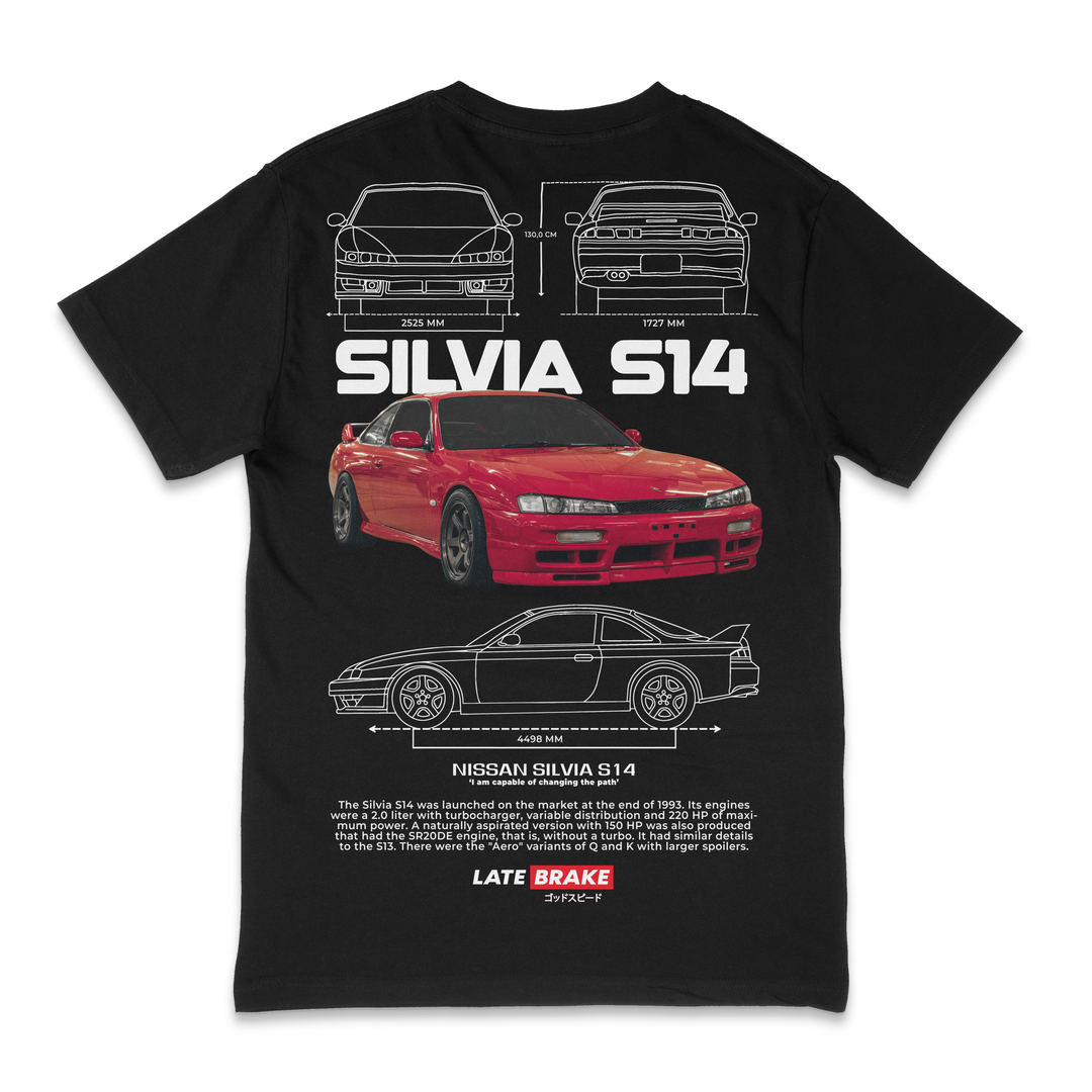 Silva S14 Drivers Collective T-Shirt T-Shirt Late Brake