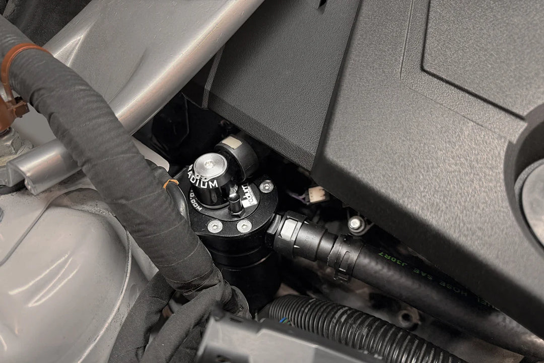 Radium Engineering 2018+ Ford Mustang GT Catch Can Kit PCV Fluid Lock