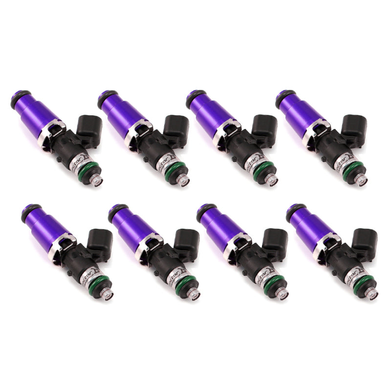 Injector Dynamics 1050cc Injectors 60mm Length Top 14mm &amp; Lower O-Ring (Set of 8)