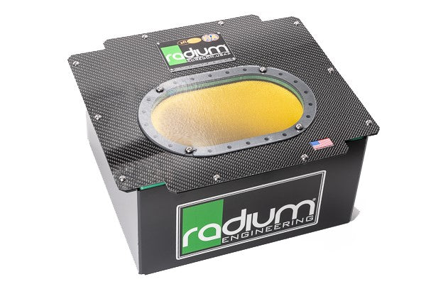 Radium Engineering Carbon Fiber Fuel Cell Lid - 6 Gallon.