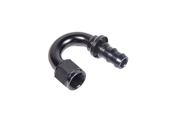 Radium Pushlok Hose End, 10An 180Deg Vehicles & Parts Radium engineering