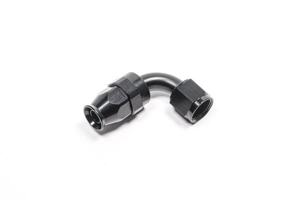 Radium 8An Hose End, 90 Degree, Ptfe, Black Vehicles & Parts Radium engineering