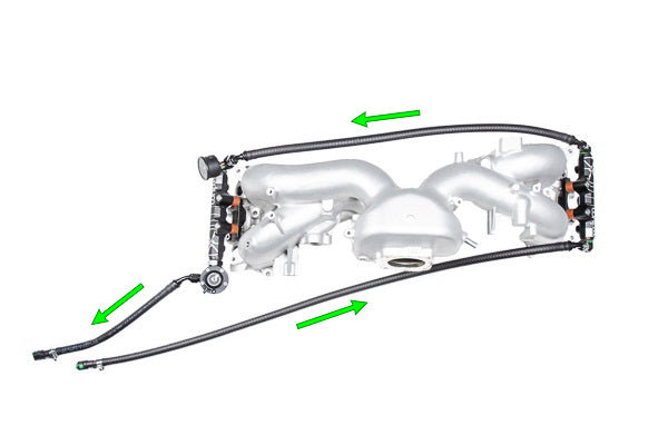 Radium Fuel Rail Plumbing Kit Subaru Ej Series Vehicles & Parts Radium engineering