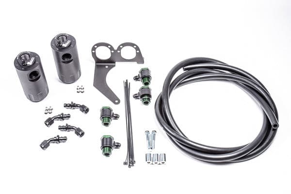 Radium Dual Catch Can Kit Ccv Nissan R35 GTR Vehicles & Parts Radium engineering