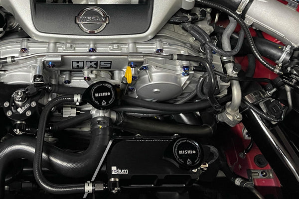 Radium Coolant Tank Kit Nissan R35 GTR Vehicles & Parts Radium engineering
