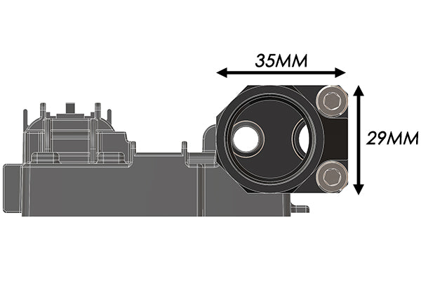 Radium Split-Flow Flex Fuel Sensor Adapter Vehicles & Parts Radium engineering