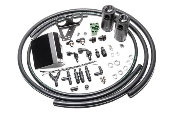 Radium Dual Catch Can Kit 02-21 Subaru Ej Turbo Vehicles & Parts Radium engineering