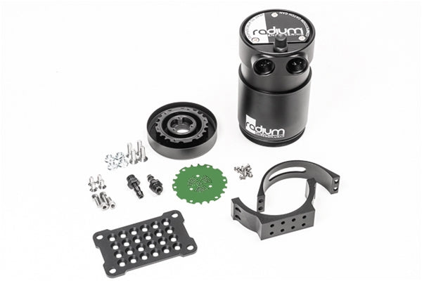 Radium Engineering Universal Air Oil Separator - VTA Vehicles & Parts Radium engineering