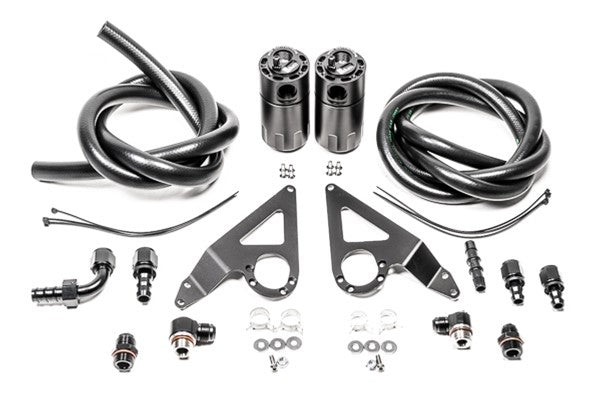Radium 2022+ Subaru BRZ / Toyota GR86 Dual Catch Can Kit Fluid Lock Motor Vehicle Parts Radium engineering